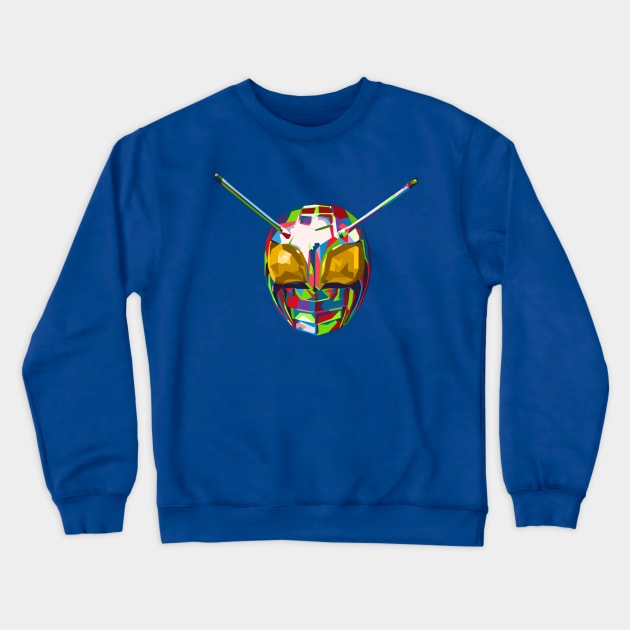 Super Color One Crewneck Sweatshirt by Bajingseng